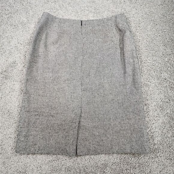 Brooks Brothers Black and White A-Line Skirt - Picture 4 of 9